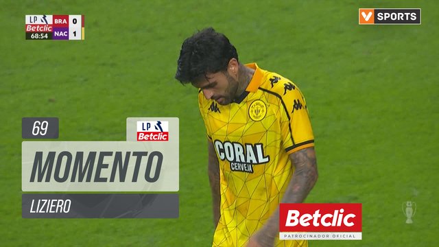 Nacional, Jogada, Liziero aos 69'