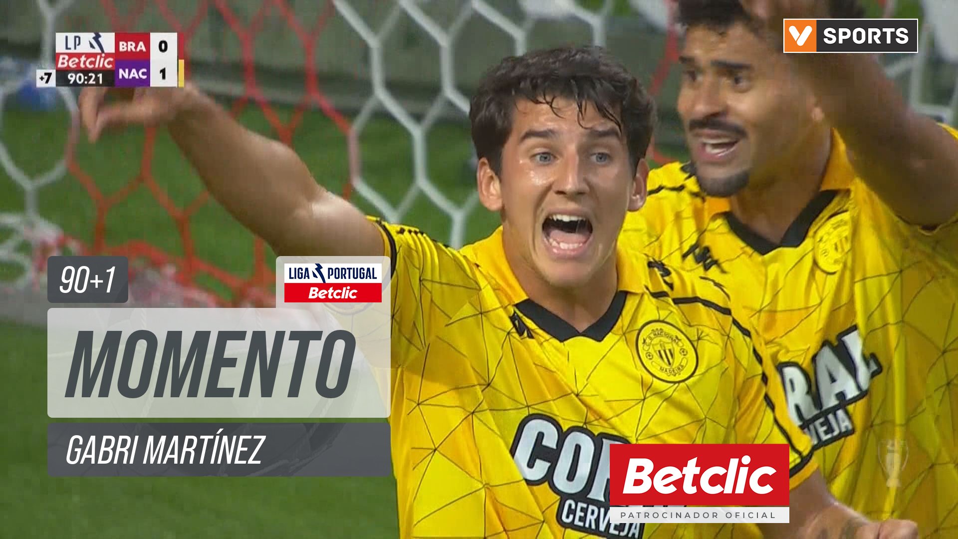 Braga, Jogada, Gabri Martínez aos 90'+1'