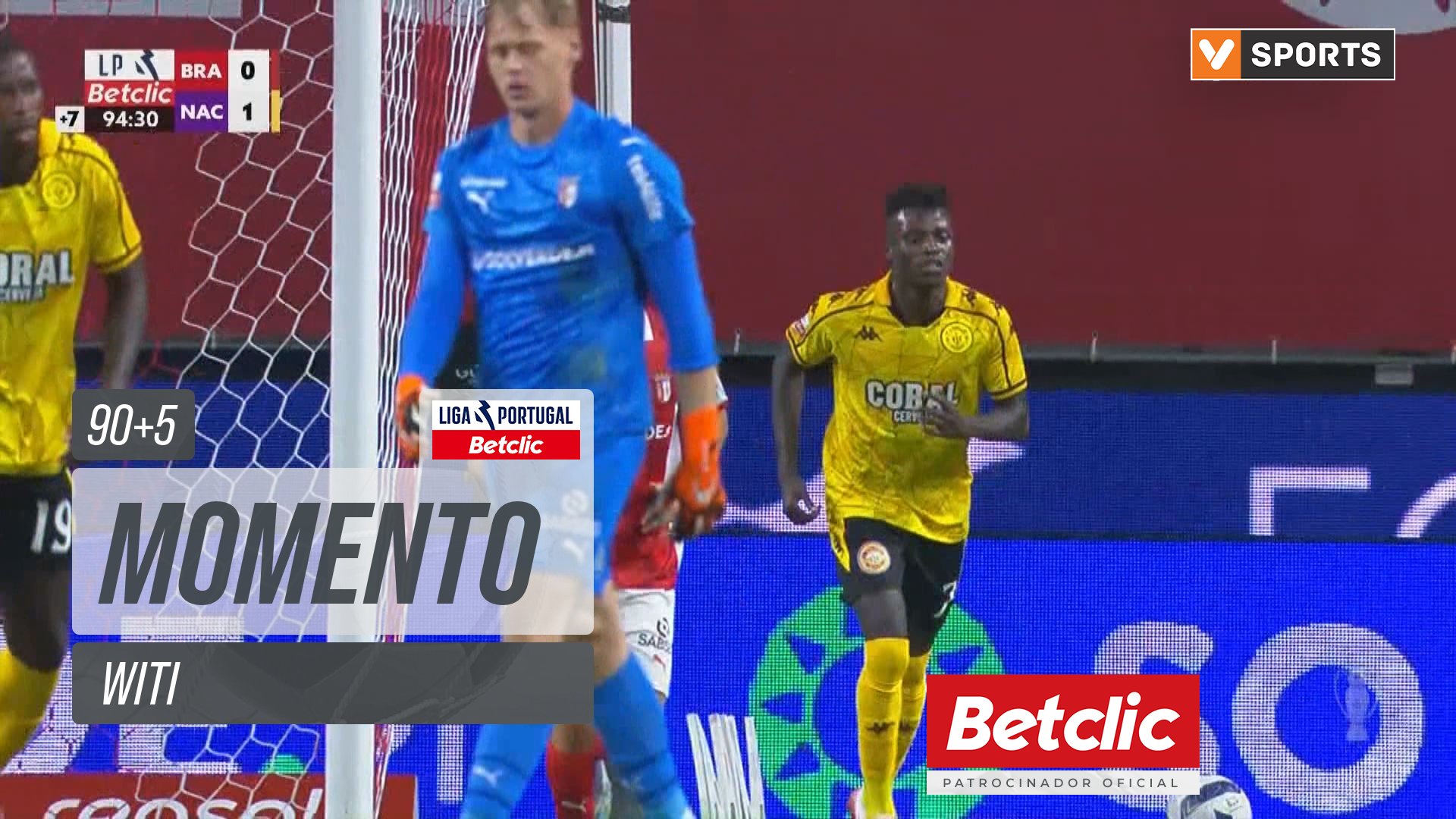 Nacional, Jogada, Witi aos 90'+5'