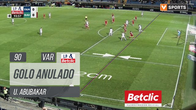 Famalicão, Golo Anulado, U. Abubakar aos 90'