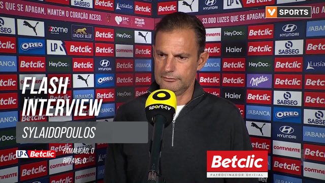 I Liga (#7) | Famalicão 0-0 Rio Ave: Flash Interview Sylaidopoulos