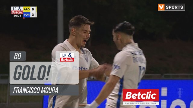 GOLO! FC Porto, Francisco Moura aos 60', Arouca 0-3 FC Porto