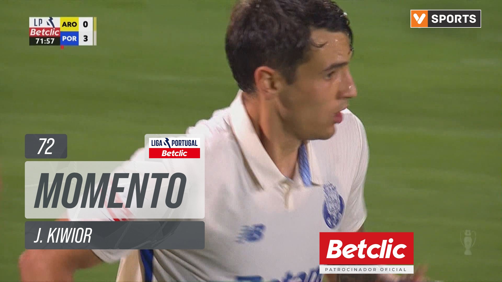 FC Porto, Jogada, J. Kiwior aos 72'