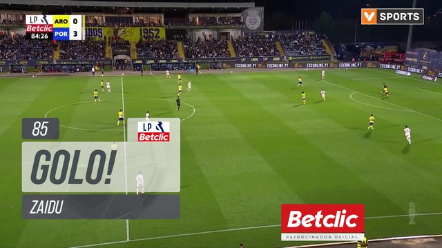 GOLO! FC Porto, Zaidu aos 85', Arouca 0-4 FC Porto