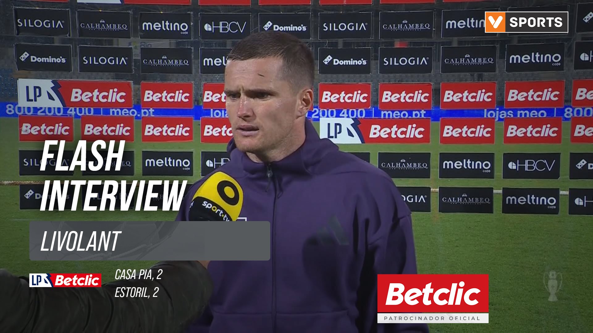 I Liga (#8) | Casa Pia 2-2 Estoril: Flash Interview Livolant