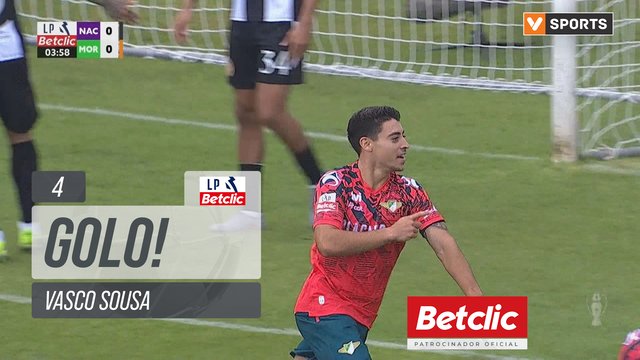 GOLO! Moreirense, Vasco Sousa aos 4', Nacional 0-1 Moreirense