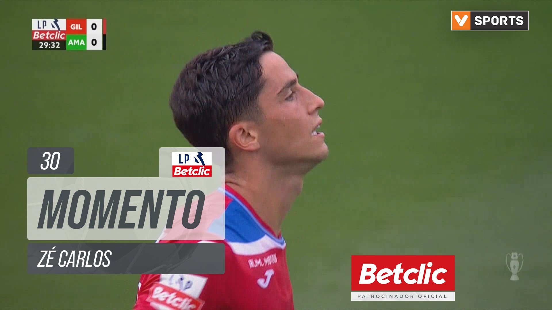 Gil Vicente, Jogada, Zé Carlos aos 30'