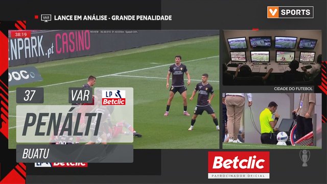 Gil Vicente, Penálti, Buatu aos 37'