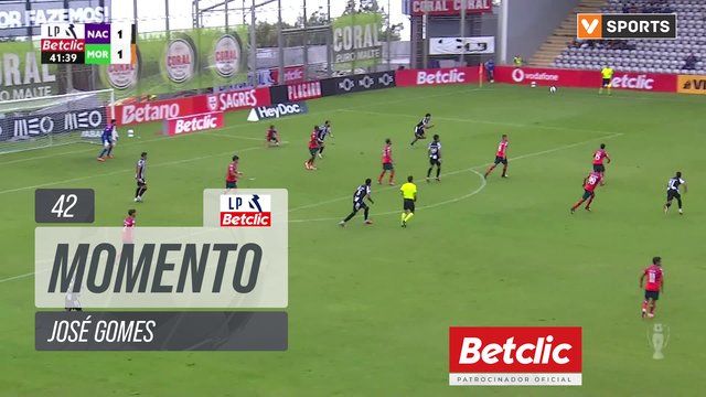 Nacional, Jogada, José Gomes aos 42'