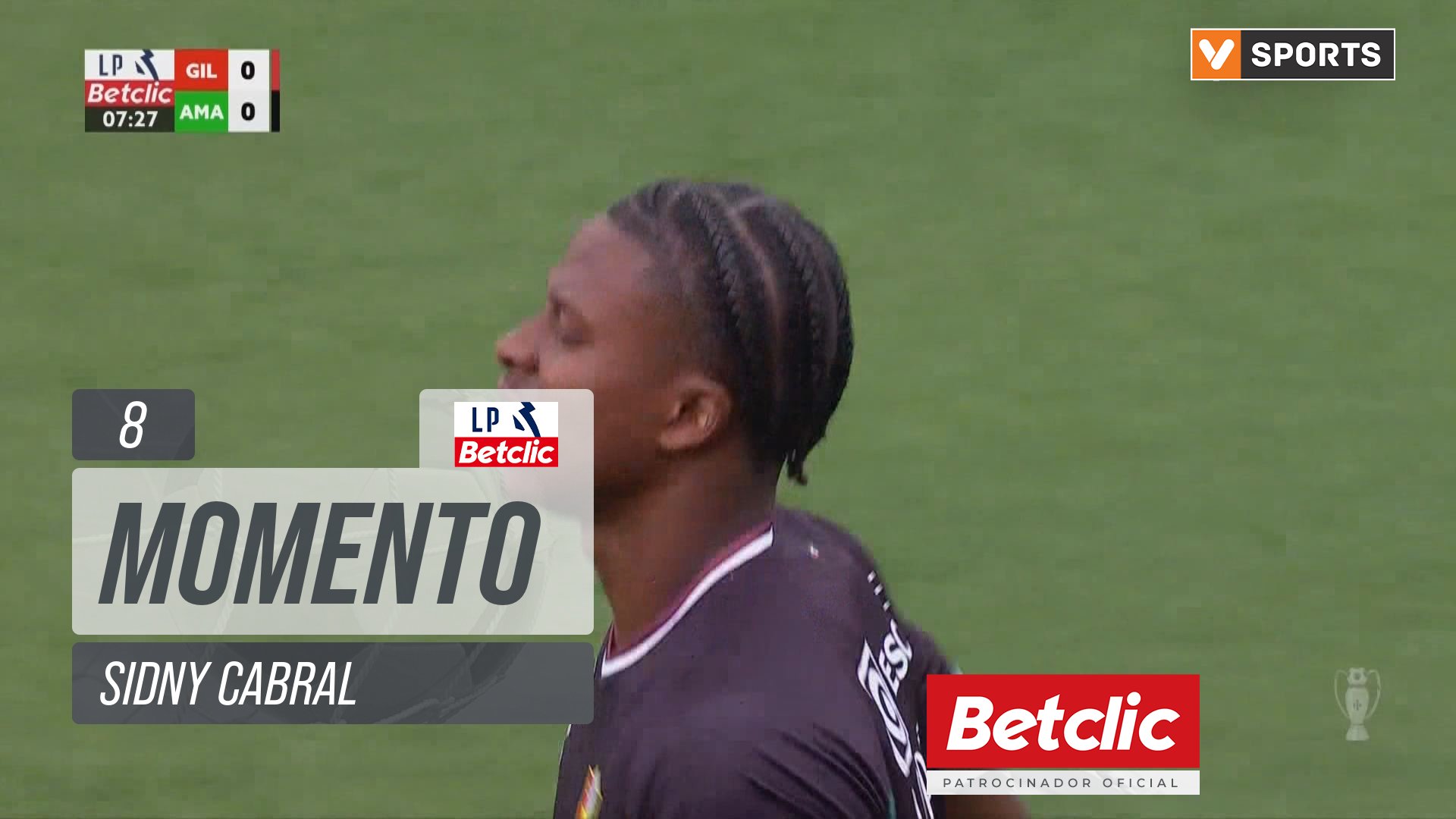 Estrela Amadora, Jogada, Sidny Cabral aos 8'