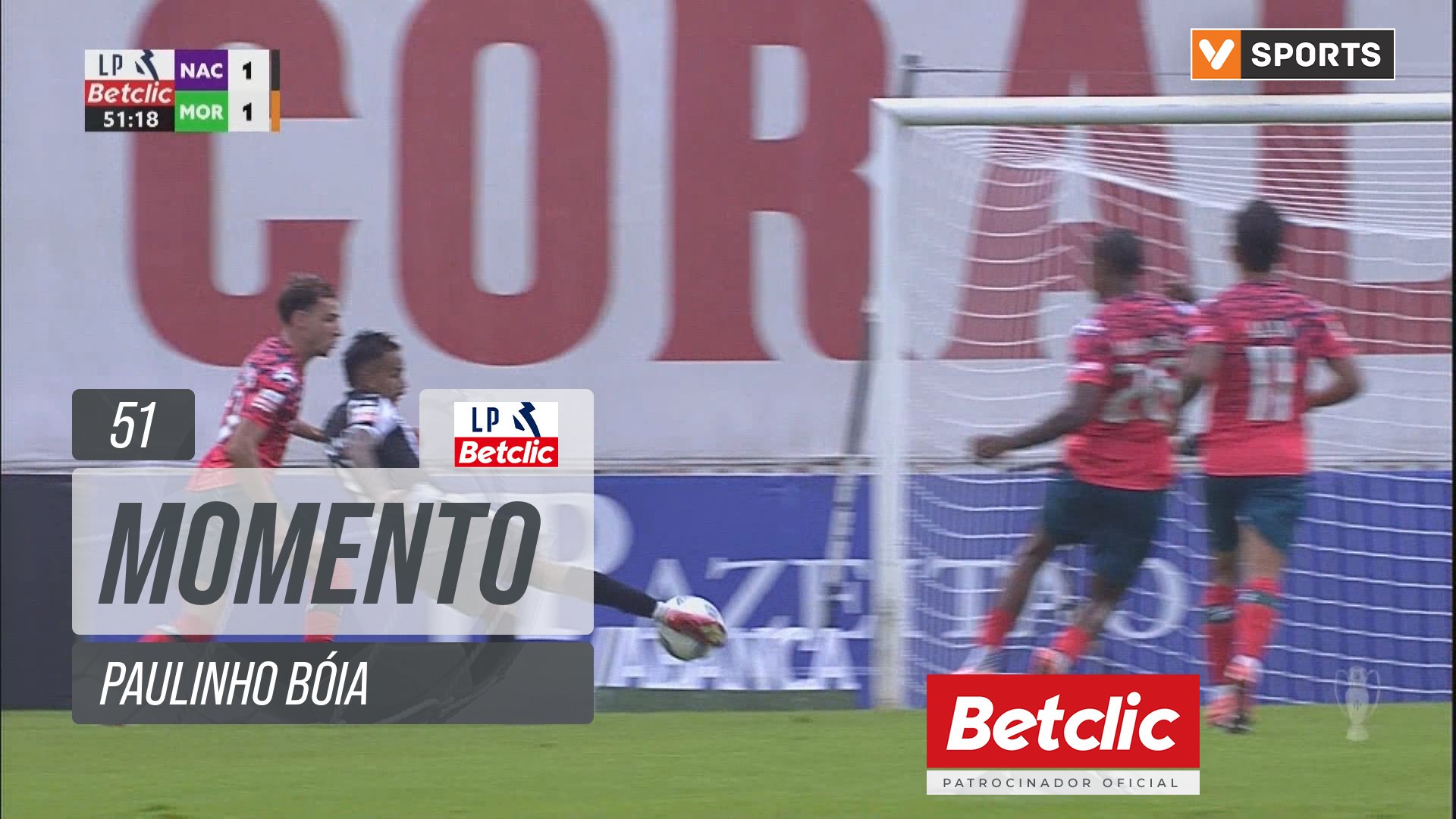 Nacional, Jogada, Paulinho Bóia aos 51'