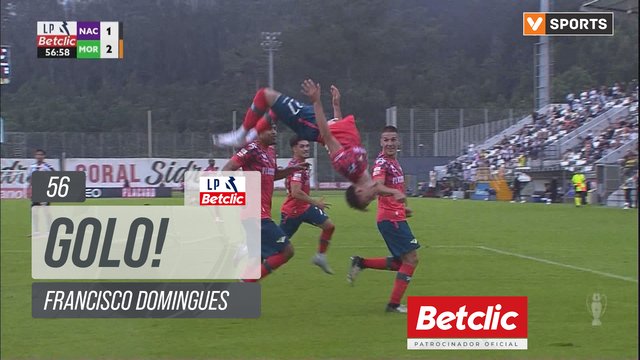 GOLO! Moreirense, Francisco Domingues aos 56', Nacional 1-2 Moreirense
