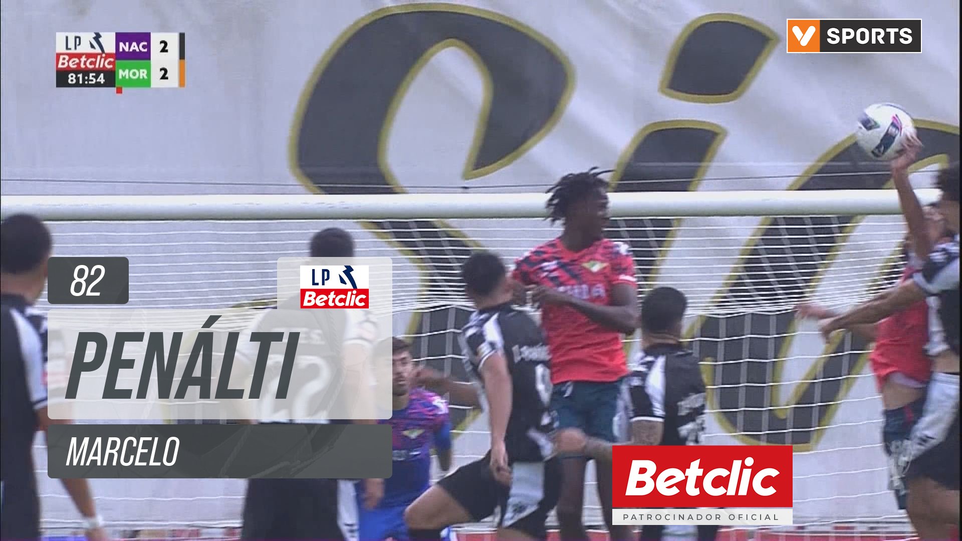 Moreirense, Penálti, Marcelo aos 82'