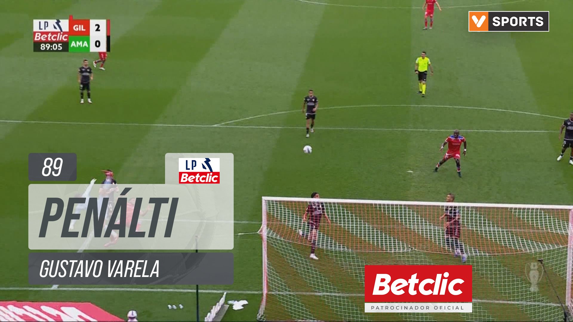 Gil Vicente, Penálti, Gustavo Varela aos 89'