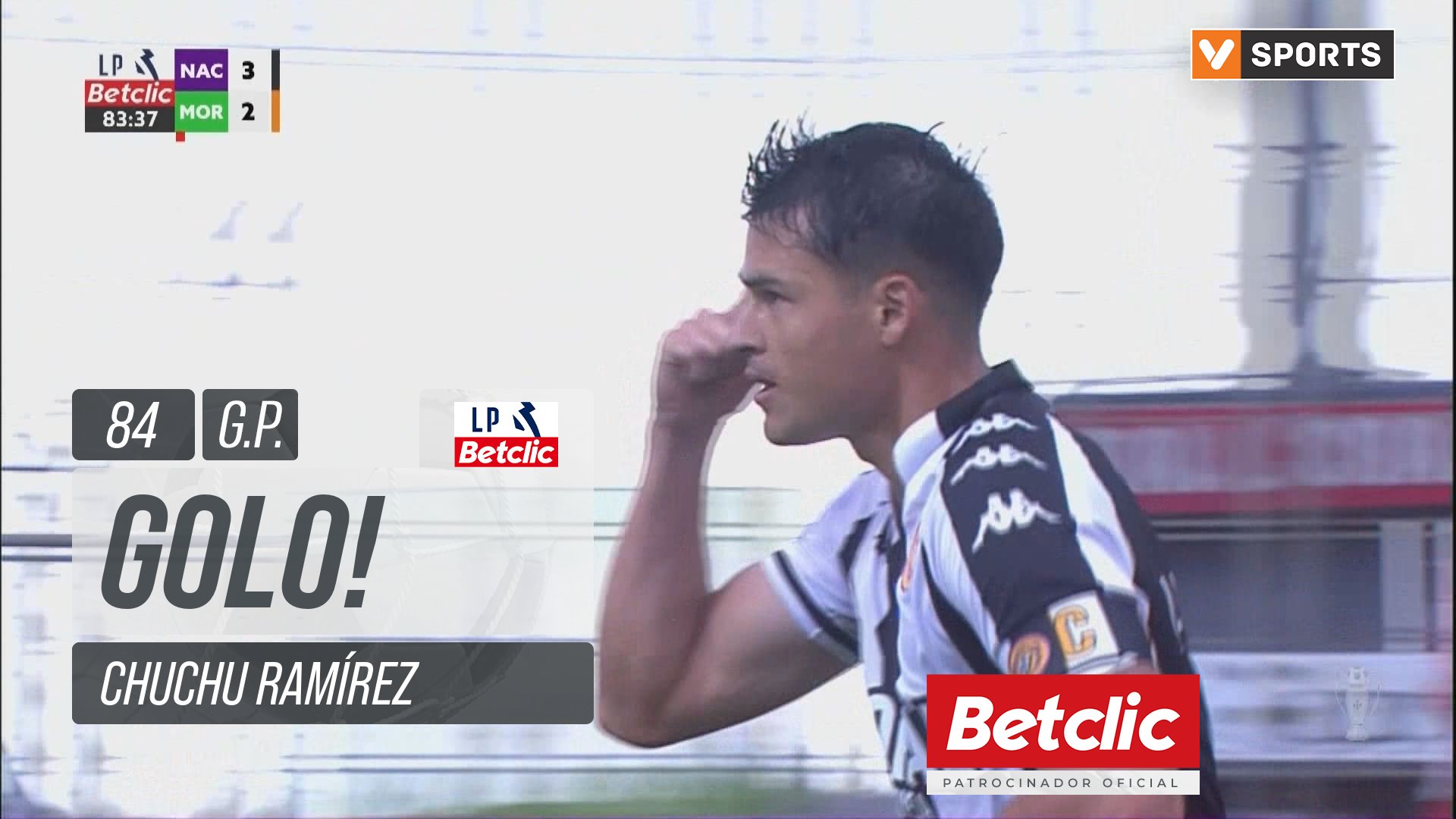 GOLO! Nacional, Chuchu Ramírez aos 84', Nacional 3-2 Moreirense