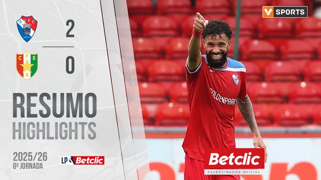 Liga Portugal Betclic (8ªJ): Resumo Gil Vicente 2-0 Estrela Amadora