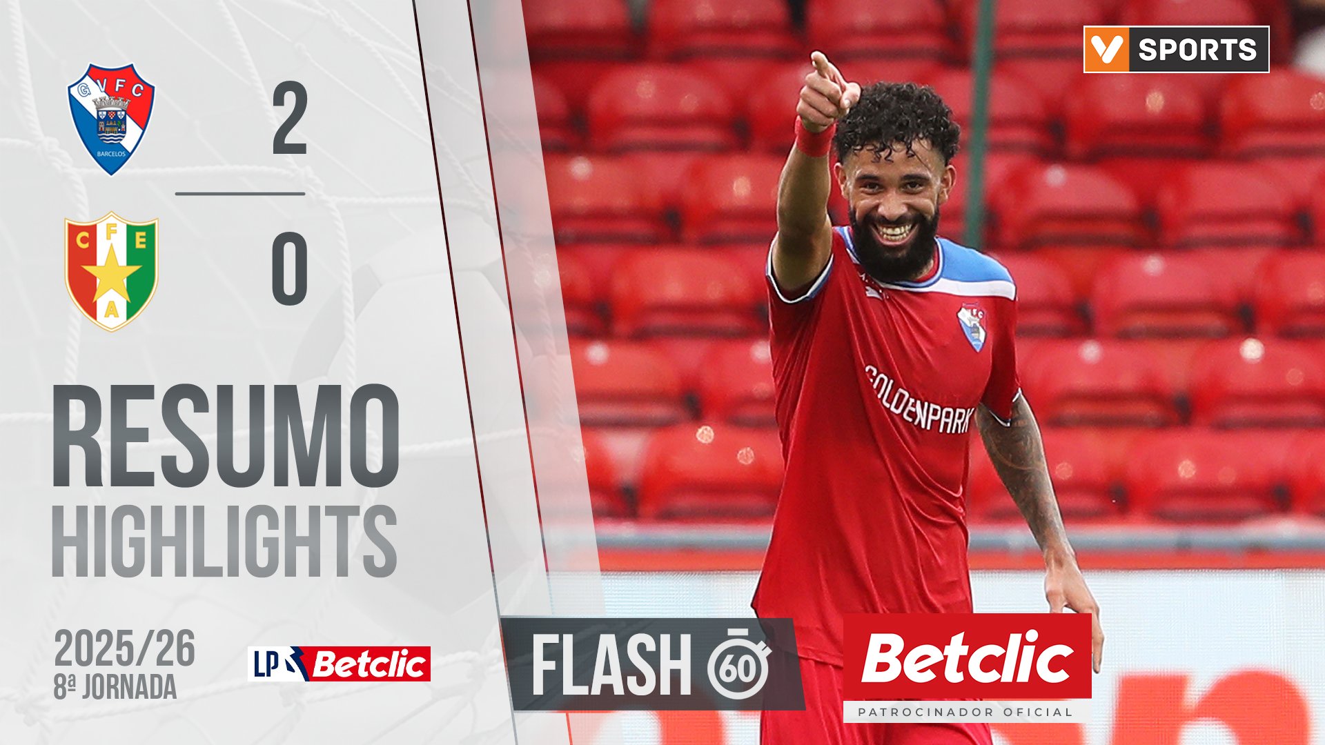Liga Portugal Betclic (8ªJ): Resumo Flash Gil Vicente 2-0 Estrela Amadora