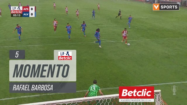 AVS, Jogada, Rafael Barbosa aos 5'