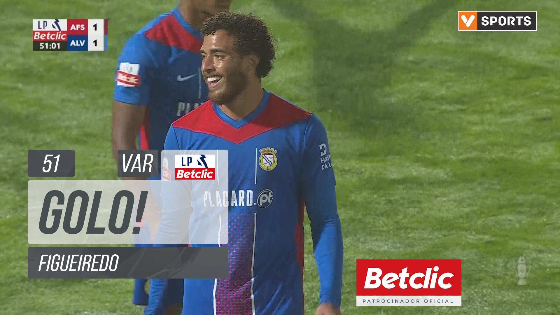 GOLO! Alverca, Figueiredo aos 51', AVS 1-2 Alverca