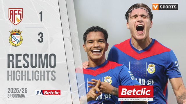 Liga Portugal Betclic (8ªJ): Resumo AVS 1-3 Alverca