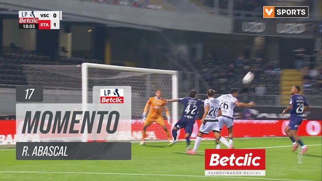 Vitória SC, Jogada, R. Abascal aos 17'