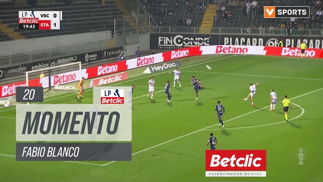 Vitória SC, Jogada, Fabio Blanco aos 20'