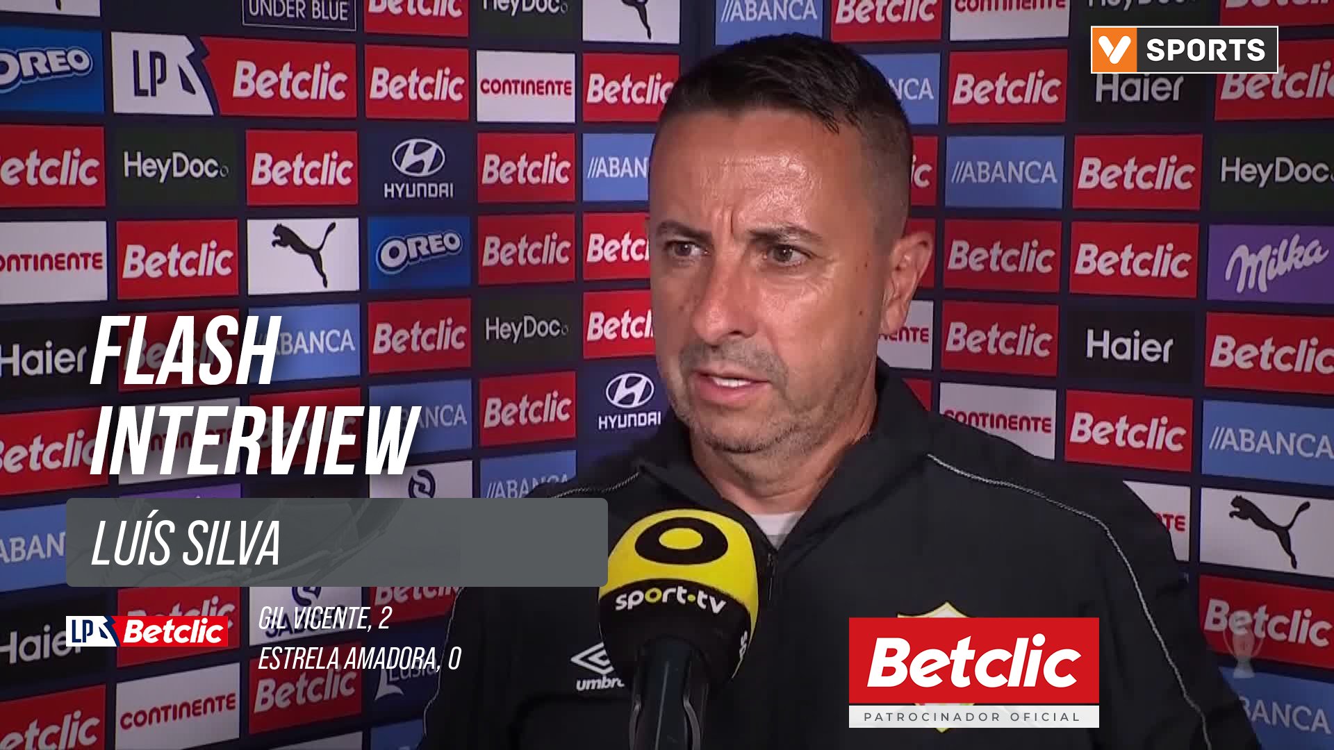 I Liga (#8) | Gil Vicente 2-0 Estrela Amadora: Flash Interview Luís Silva