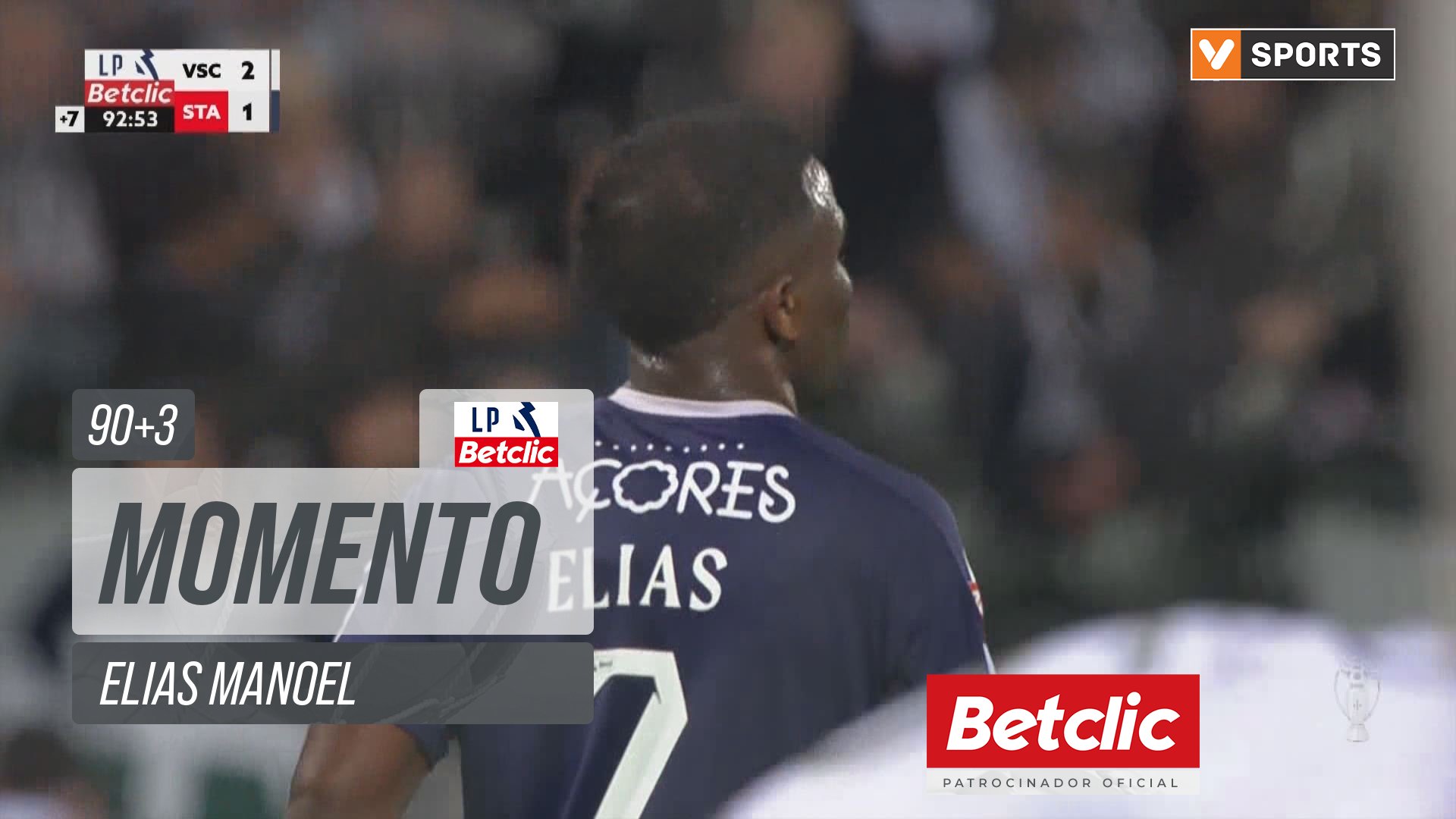 Santa Clara, Jogada, Elias Manoel aos 90'+3'