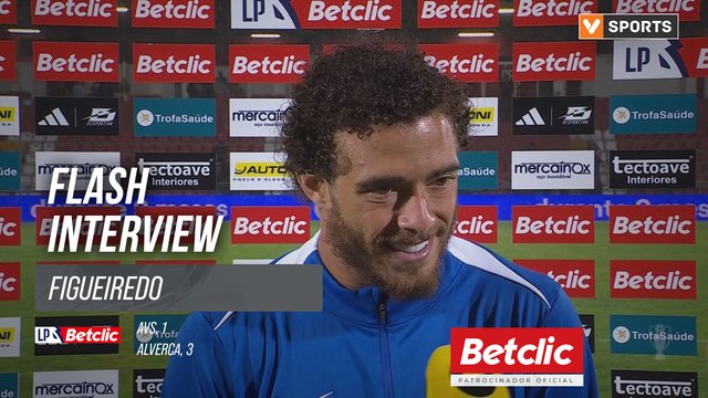 I Liga (#8) | AVS 1-3 Alverca: Flash Interview Figueiredo