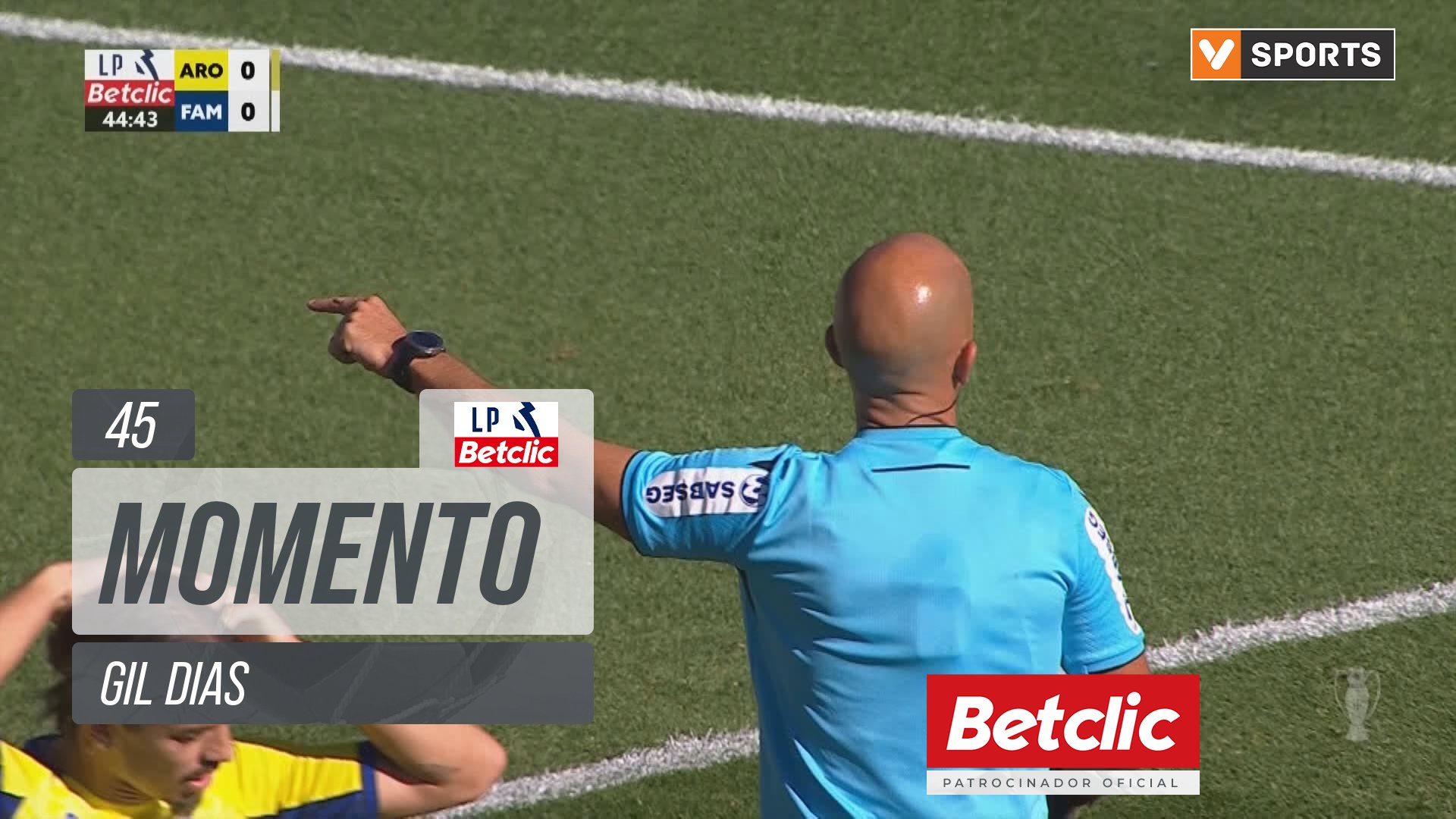 Famalicão, Jogada, Gil Dias aos 45'