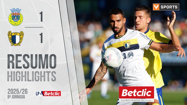 Liga Portugal Betclic (8ªJ): Resumo Arouca 1-1 Famalicão