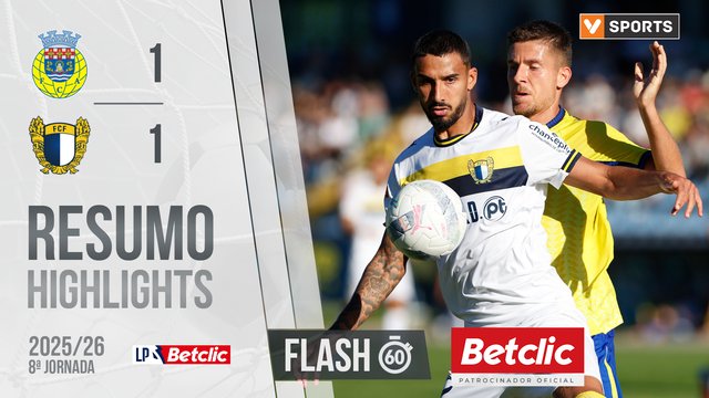 Liga Portugal Betclic (8ªJ): Resumo Flash Arouca 1-1 Famalicão