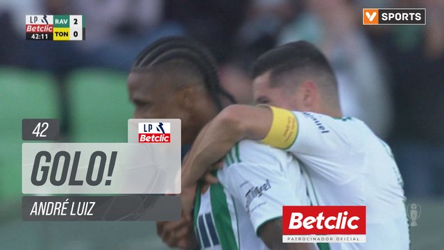 GOLO! Rio Ave, André Luiz aos 42', Rio Ave 2-0 Tondela