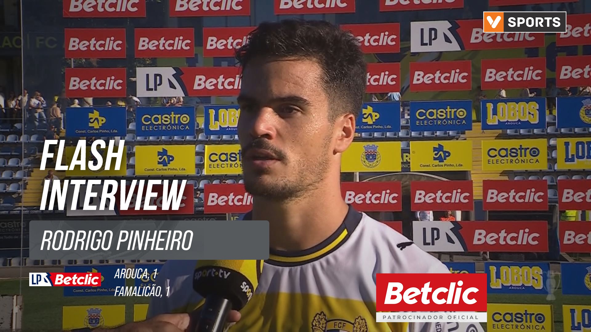 I Liga (#8) | Arouca 1-1 Famalicão: Flash Interview Rodrigo Pinheiro