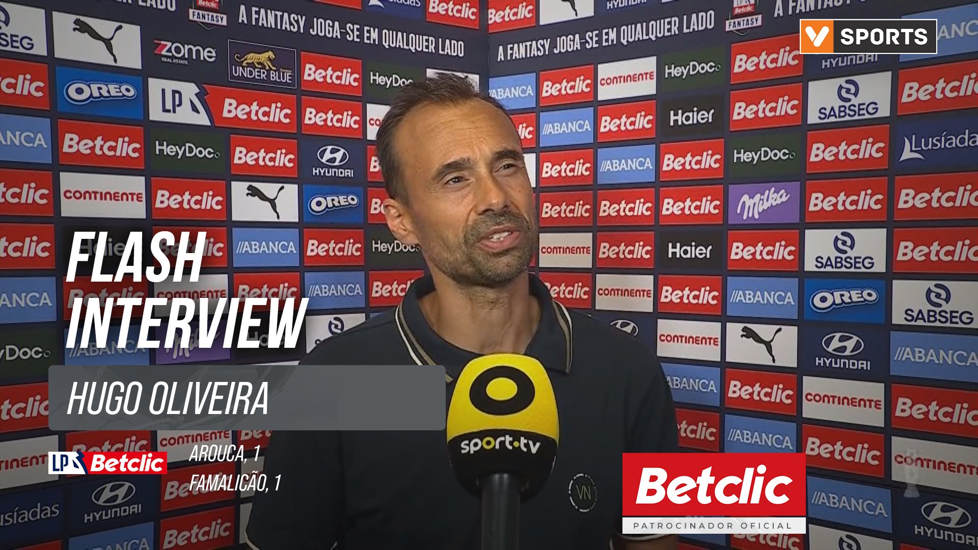 I Liga (#8) | Arouca 1-1 Famalicão: Flash Interview Hugo Oliveira