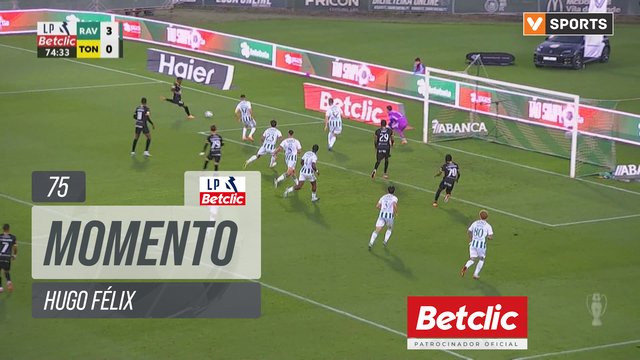 Tondela, Jogada, Hugo Félix aos 75'