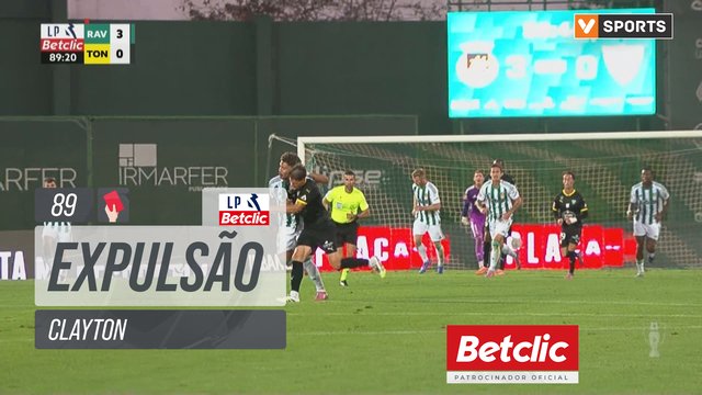 Rio Ave, Expulsão, Clayton aos 89'