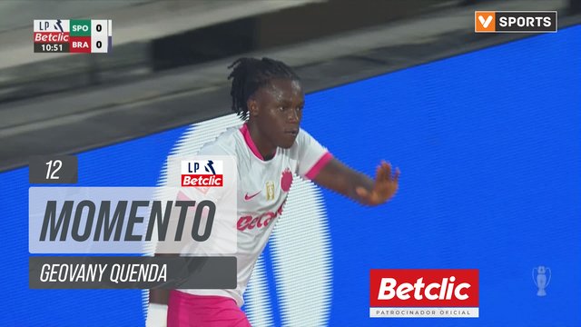 Sporting, Jogada, Geovany Quenda aos 12'