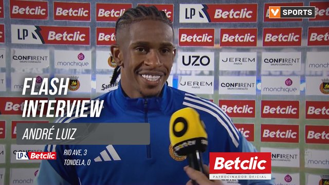 I Liga (#8) | Rio Ave 3-0 Tondela: Flash Interview André Luiz