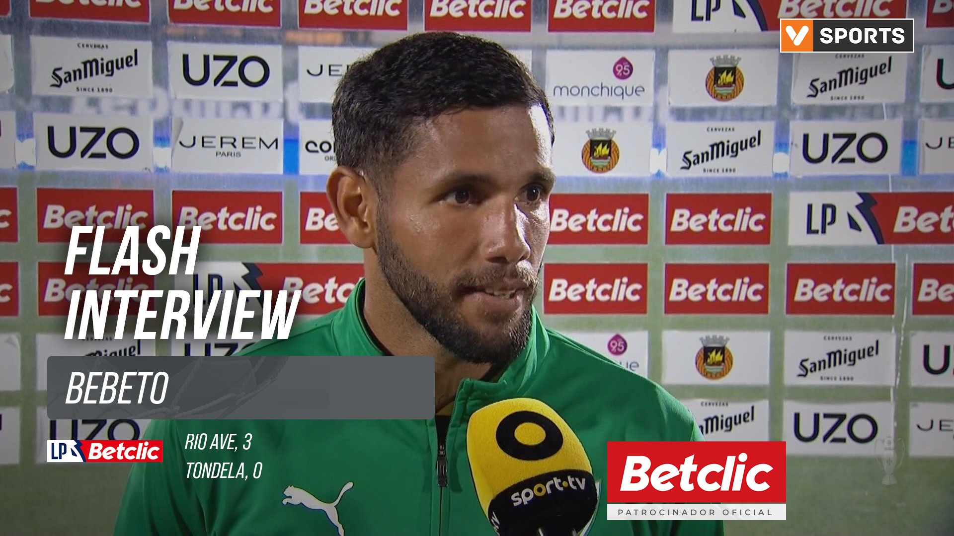 I Liga (#8) | Rio Ave 3-0 Tondela: Flash Interview Bebeto