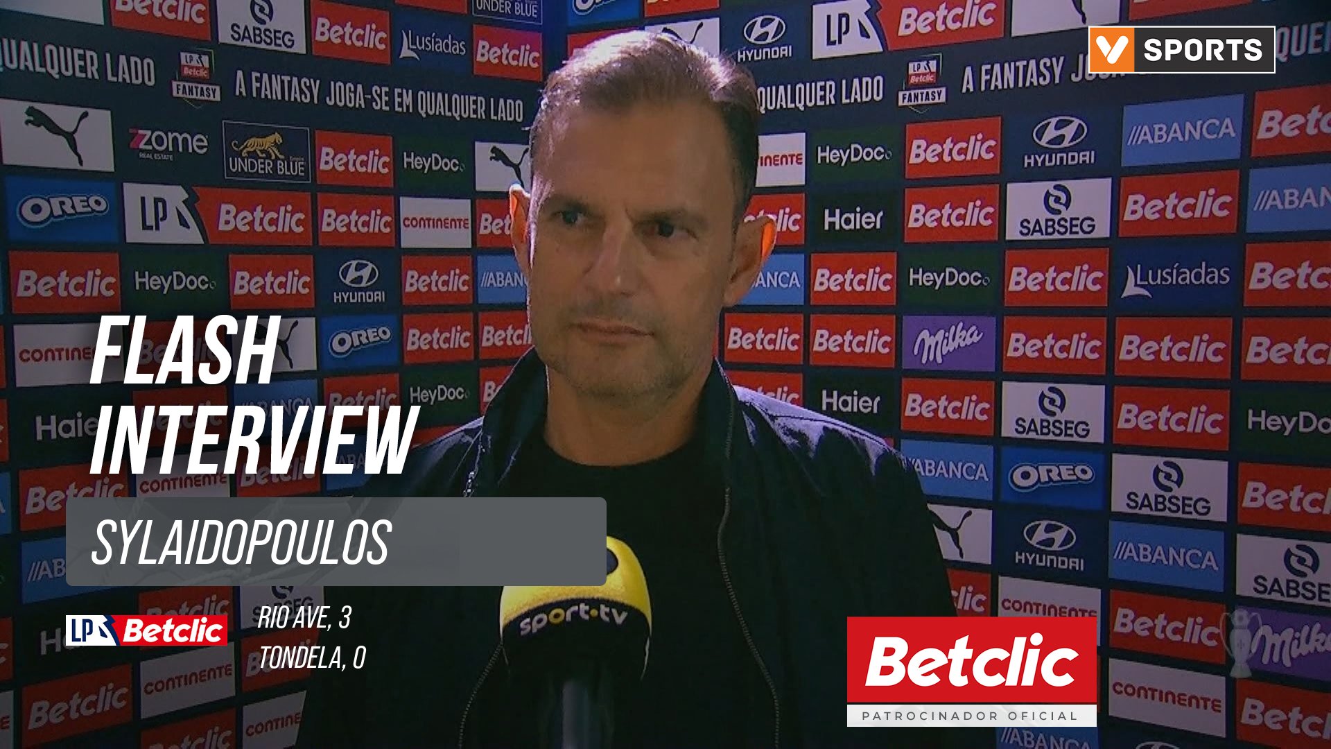 I Liga (#8) | Rio Ave 3-0 Tondela: Flash Interview Sylaidopoulos