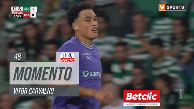 Braga, Jogada, Vitor Carvalho aos 48'