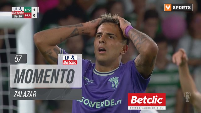 Braga, Jogada, Zalazar aos 57'