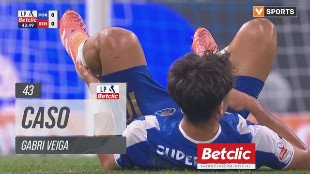 FC Porto, Caso, Gabri Veiga aos 43'