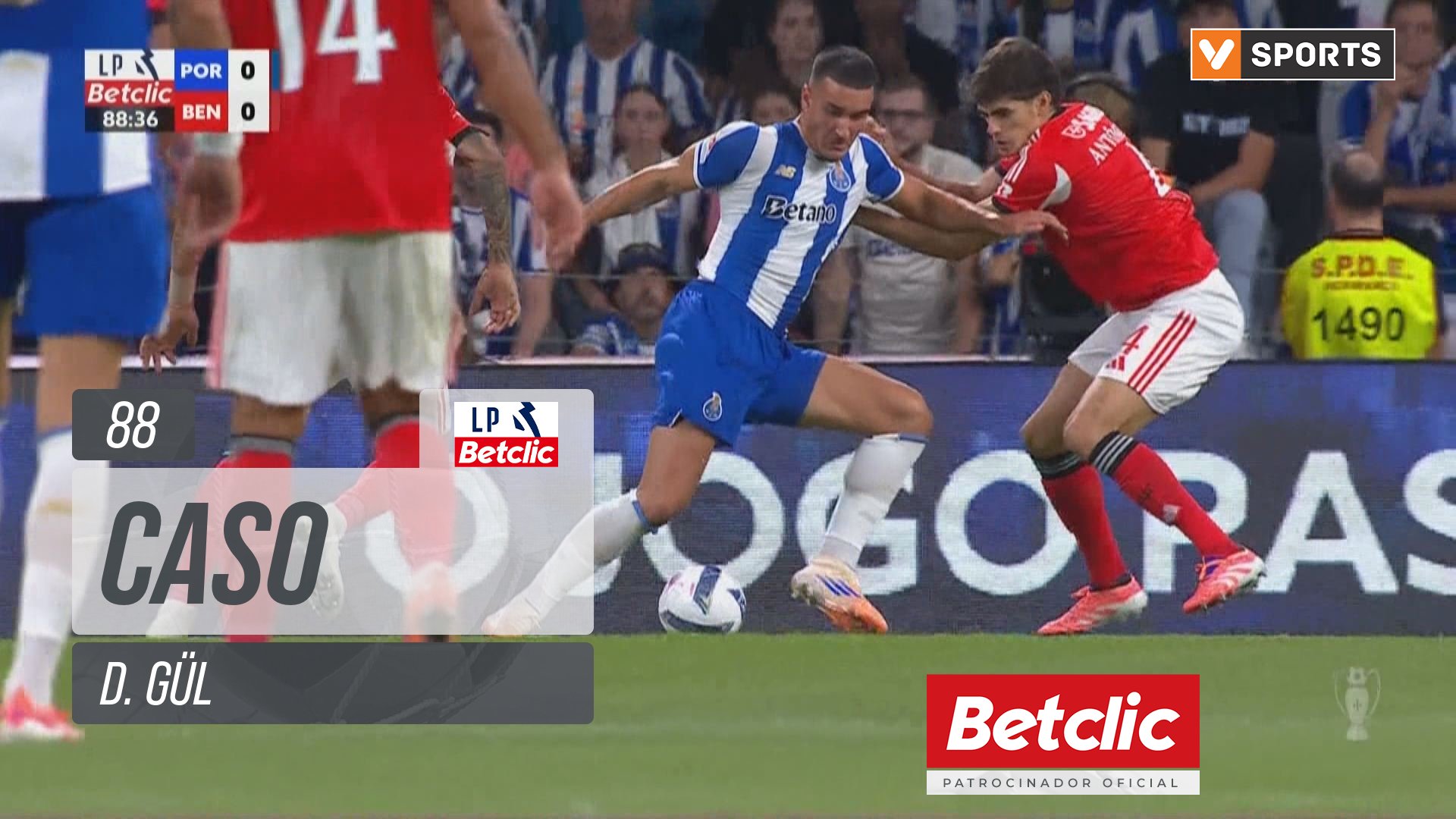 FC Porto, Caso, D. Gül aos 88'