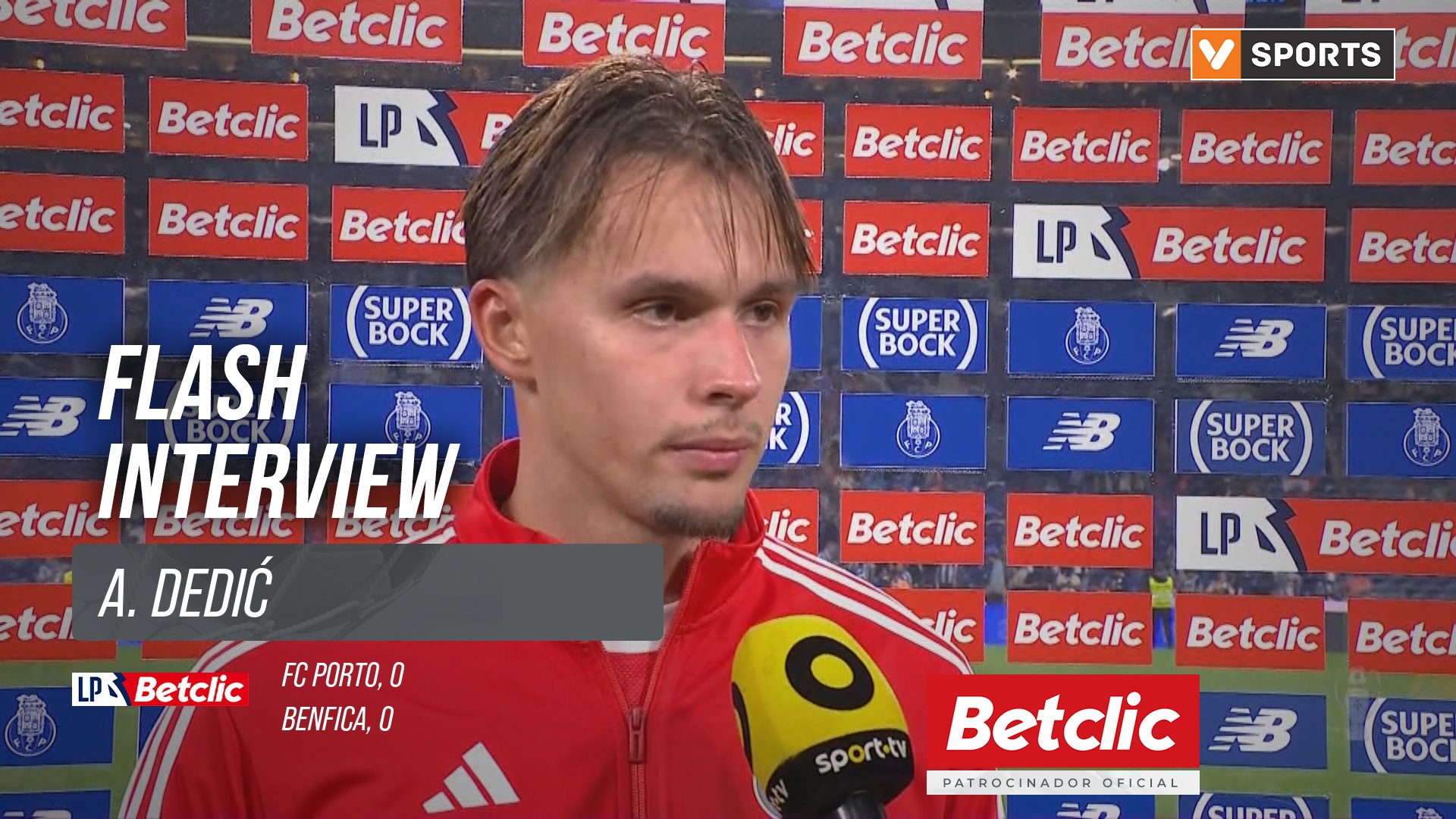 I Liga (#8) | FC Porto 0-0 Benfica: Flash Interview A. Dedić