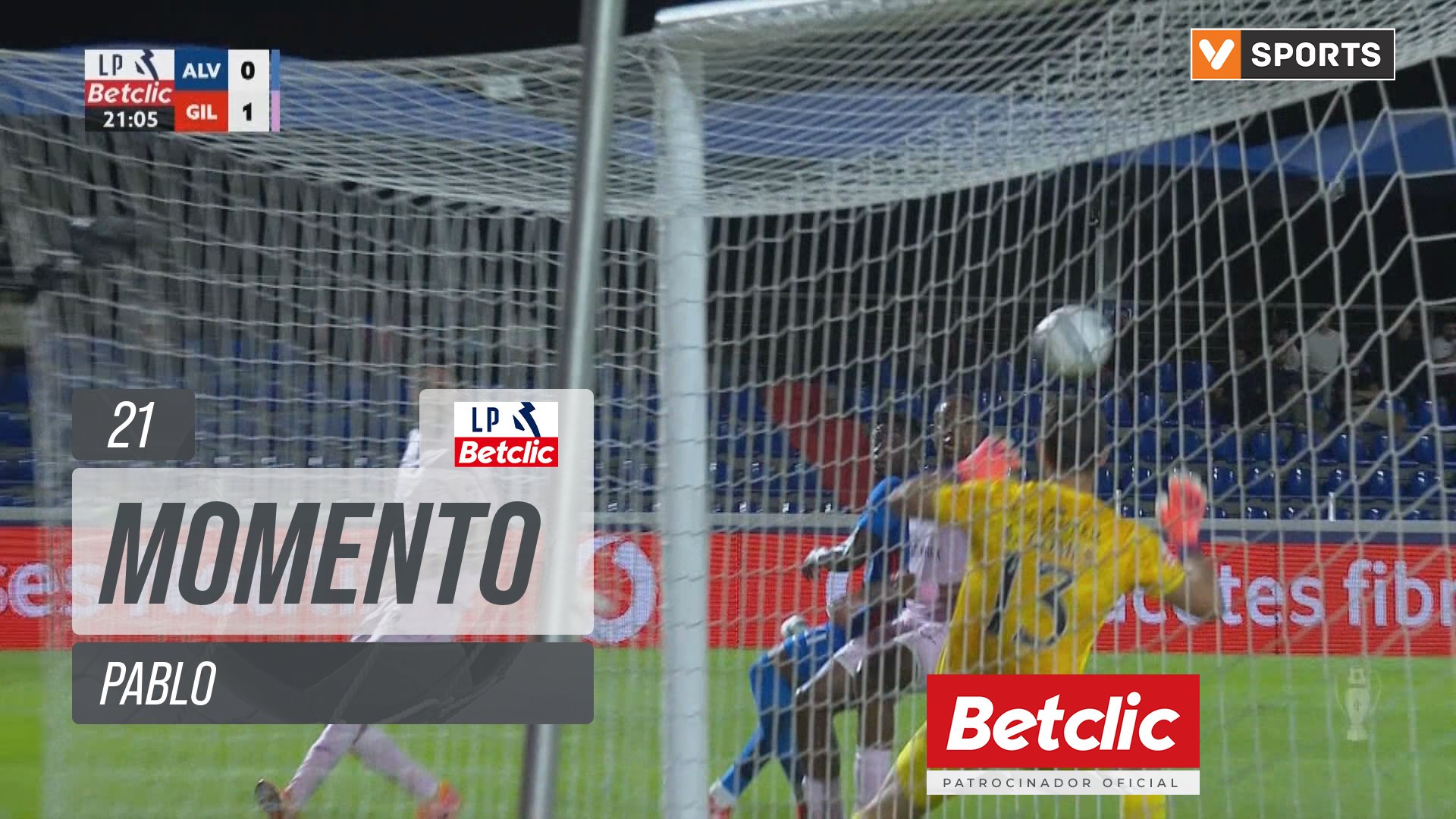 Gil Vicente, Jogada, Pablo aos 21'