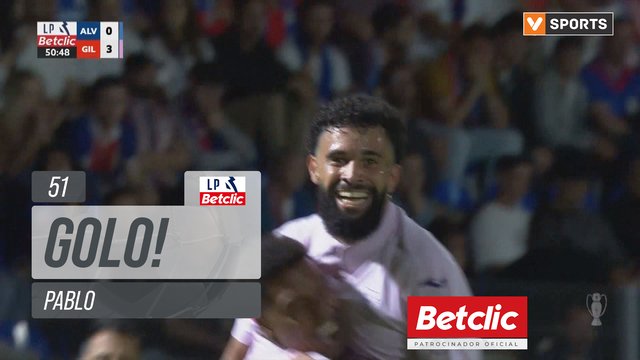 GOLO! Gil Vicente, Pablo aos 51', Alverca 0-3 Gil Vicente