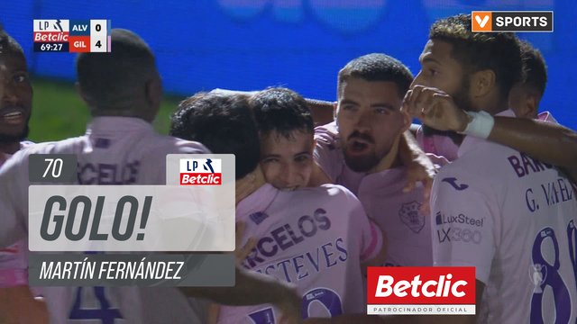 GOLO! Gil Vicente, Martín Fernández aos 70', Alverca 0-4 Gil Vicente