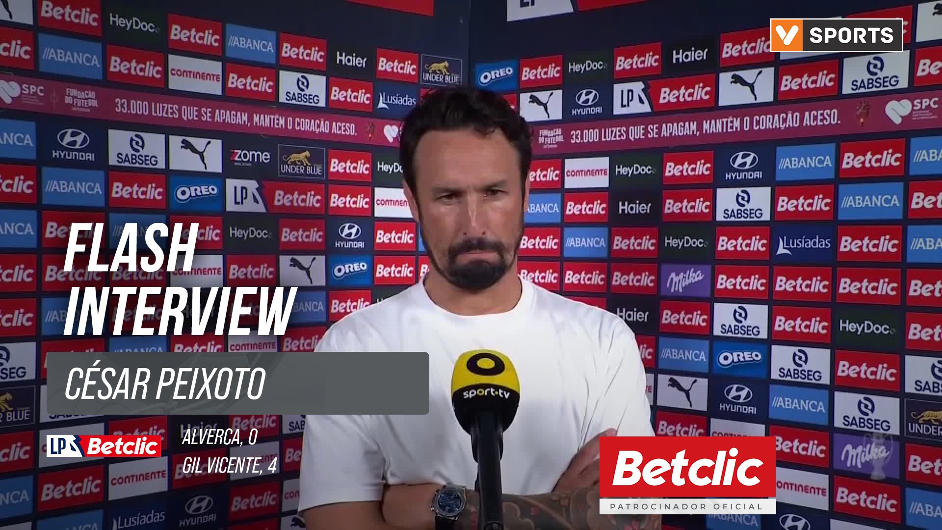 I Liga (#9) | Alverca 0-4 Gil Vicente: Flash Interview César Peixoto